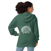 FISH Unisex zip hoodie