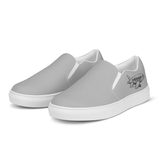 DOGS ON A PLANE Women’s canvas shoes