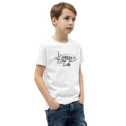 DOGS ON A PLANE Youth cotton tee